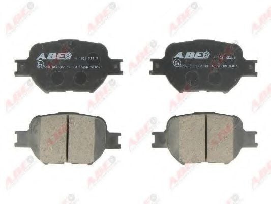 C12092ABE ABE Brake System Brake Pad Set, disc brake