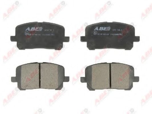 C12102ABE ABE Brake System Brake Pad Set, disc brake