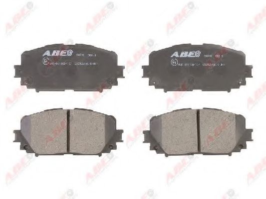 C12127ABE ABE Brake Pad Set, disc brake