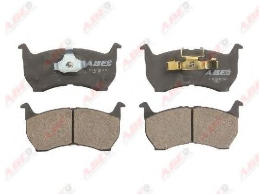 C13001ABE ABE Brake System Brake Pad Set, disc brake