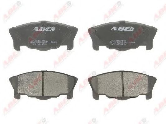 C16012ABE ABE Brake System Brake Pad Set, disc brake