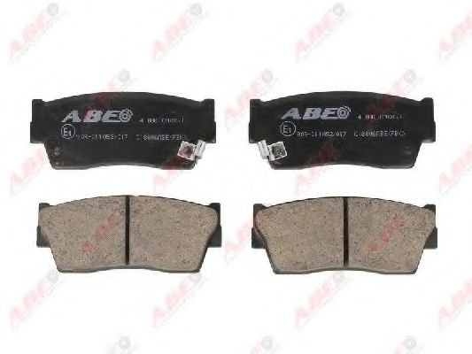 C18006ABE ABE Brake Pad Set, disc brake