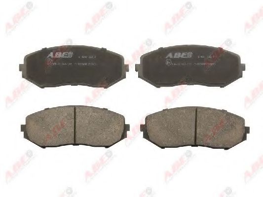 C18021ABE ABE Brake System Brake Pad Set, disc brake