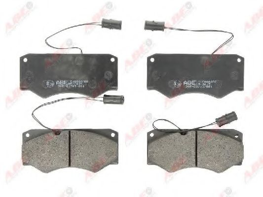 C1E000ABE ABE Brake System Brake Pad Set, disc brake