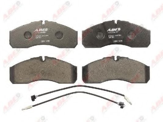 C1E018ABE ABE Brake System Brake Pad Set, disc brake