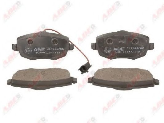 C1F066ABE ABE Brake System Brake Pad Set, disc brake