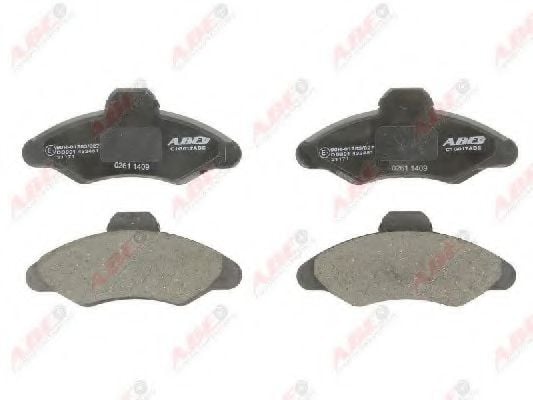 C1G017ABE ABE Brake System Brake Pad Set, disc brake