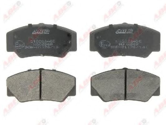 C1G022ABE ABE Brake System Brake Pad Set, disc brake