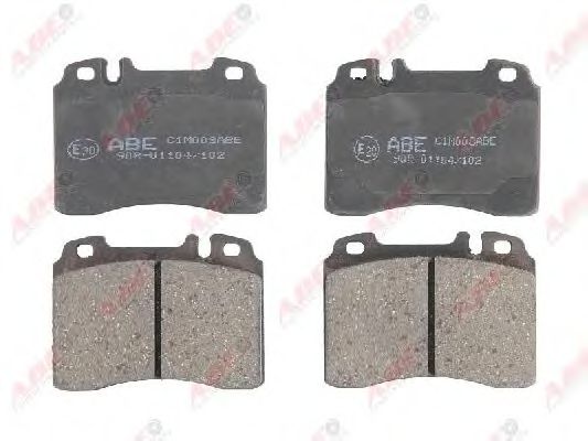 C1M008ABE ABE Brake System Brake Pad Set, disc brake