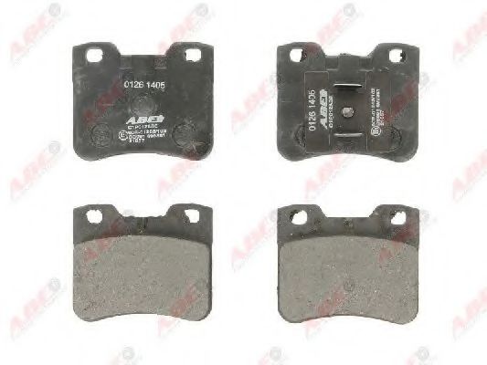 C1P012ABE ABE Brake Pad Set, disc brake