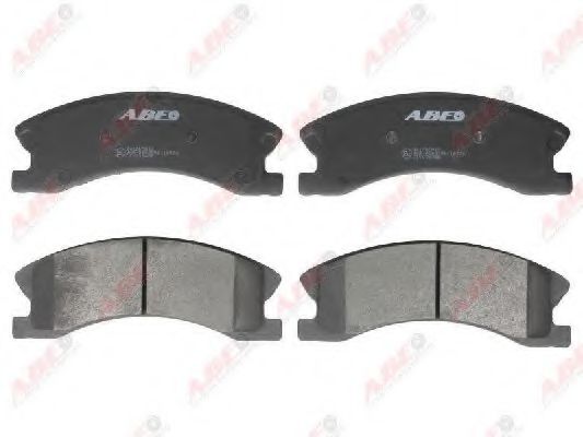 C1Y036ABE ABE Brake System Brake Pad Set, disc brake