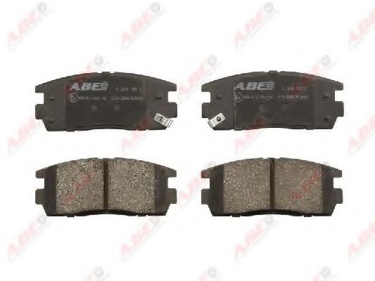 C20012ABE ABE Brake System Brake Pad Set, disc brake
