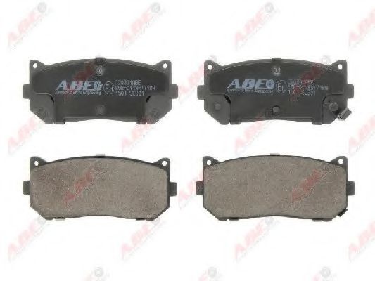 C20301ABE ABE Brake System Brake Pad Set, disc brake