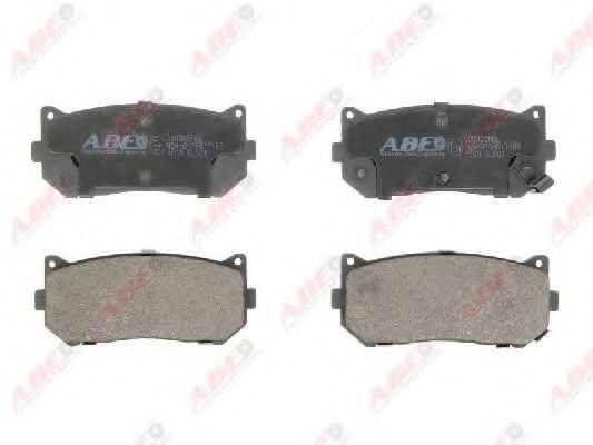 C20305ABE ABE Brake System Brake Pad Set, disc brake