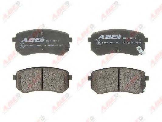 C20307ABE ABE Brake System Brake Pad Set, disc brake