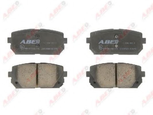 C20309ABE ABE Brake System Brake Pad Set, disc brake