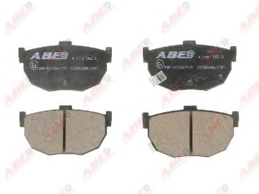 C21026ABE ABE Brake Pad Set, disc brake