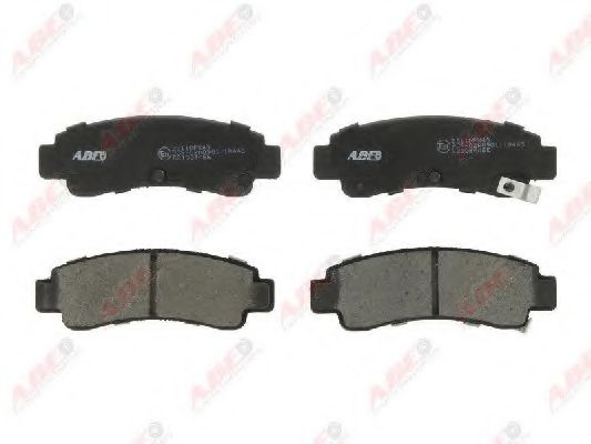 C21034ABE ABE Brake System Brake Pad Set, disc brake