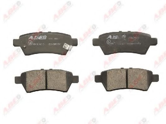 C21046ABE ABE Brake System Brake Pad Set, disc brake