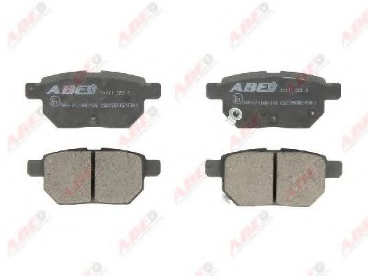 C22035ABE ABE Brake Pad Set, disc brake