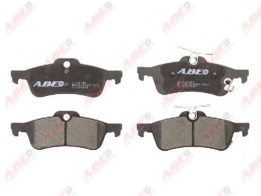 C22038ABE ABE Brake System Brake Pad Set, disc brake