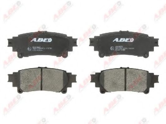 C22042ABE ABE Brake System Brake Pad Set, disc brake