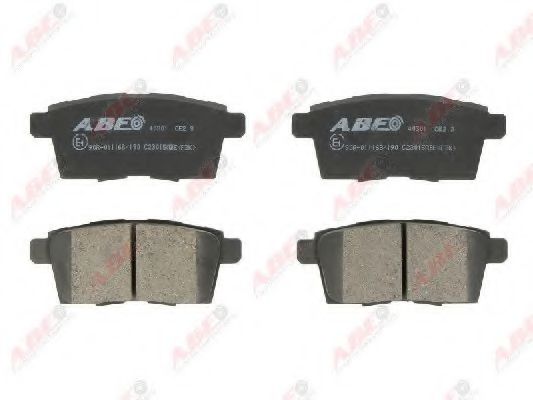 C23015ABE ABE Brake System Brake Pad Set, disc brake