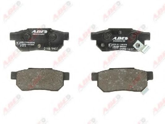 C24002ABE ABE Brake System Brake Pad Set, disc brake