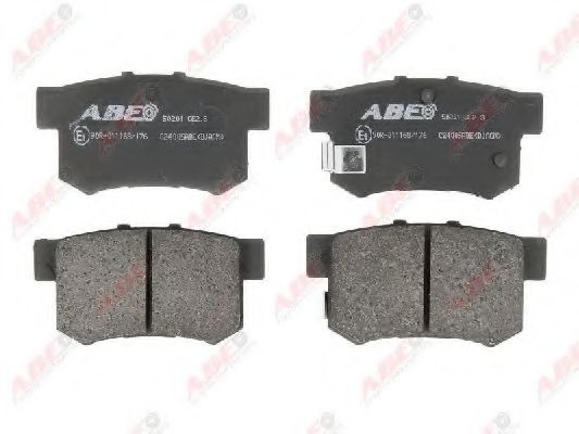 C24005ABE ABE Brake System Brake Pad Set, disc brake
