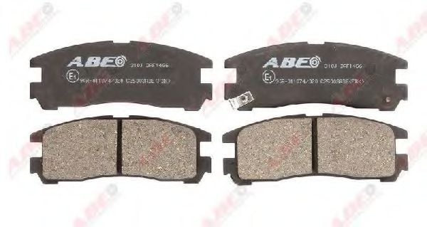 C25003ABE ABE Brake Pad Set, disc brake