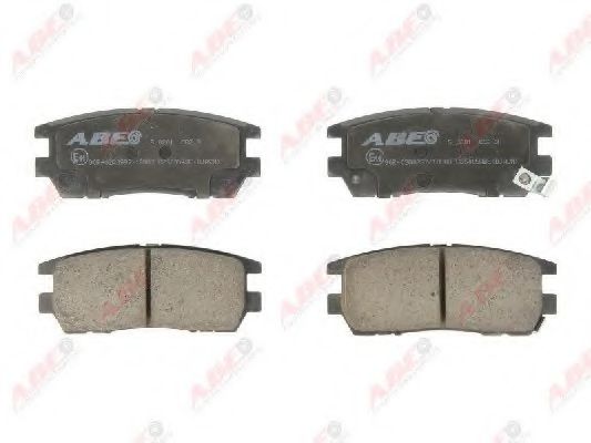 C25005ABE ABE Brake Pad Set, disc brake