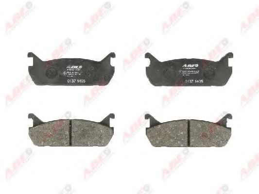 C26001ABE ABE Brake Pad Set, disc brake