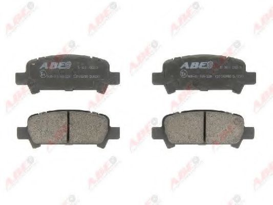 C27002ABE ABE Brake Pad Set, disc brake