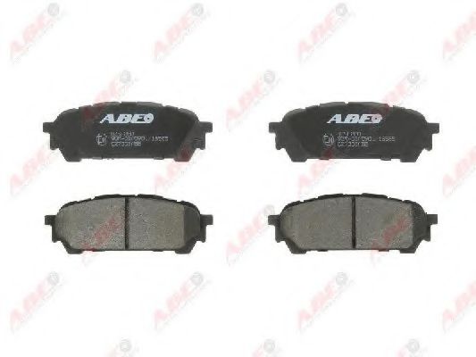 C27003ABE ABE Brake Pad Set, disc brake