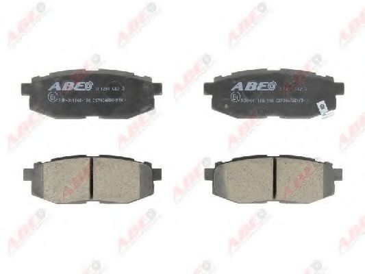 C27004ABE ABE Brake System Brake Pad Set, disc brake