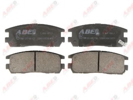 C29001ABE ABE Brake System Brake Pad Set, disc brake