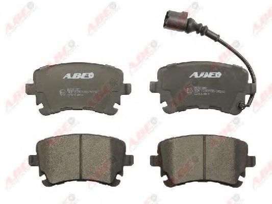C2A004ABE ABE Brake Pad Set, disc brake