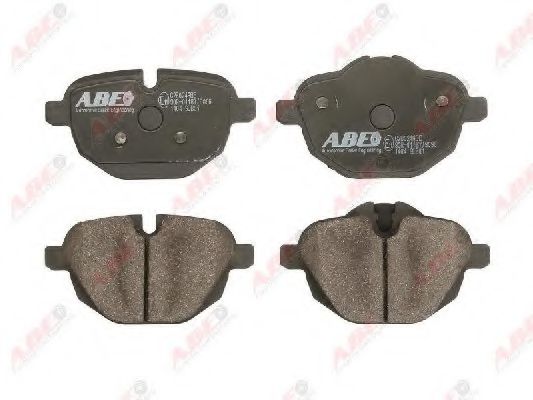 C2B024ABE ABE Brake Pad Set, disc brake