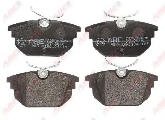 C2F005ABE ABE Brake Pad Set, disc brake
