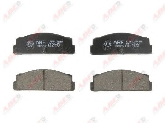 C2F007ABE ABE Brake System Brake Pad Set, disc brake