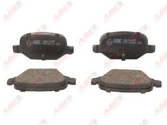 C2F012ABE ABE Brake System Brake Pad Set, disc brake