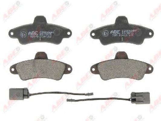 C2G006ABE ABE Brake System Brake Pad Set, disc brake