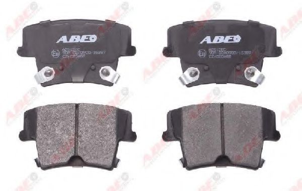 C2Y020ABE ABE Brake Pad Set, disc brake