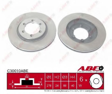 C30010ABE ABE Brake Disc