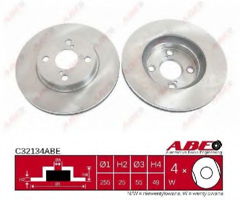 C32134ABE ABE Brake Disc