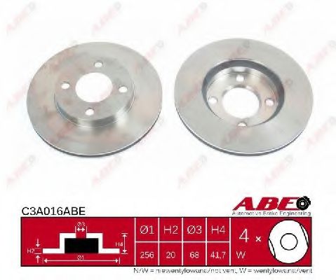 C3A016ABE ABE Brake System Brake Disc