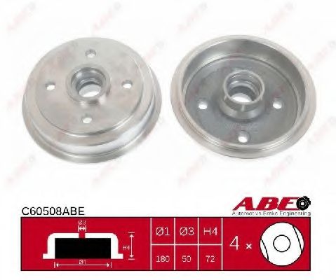 C60508ABE ABE Bremstrommel
