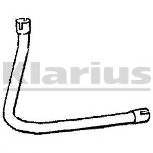 110125 KLARIUS Exhaust Pipe