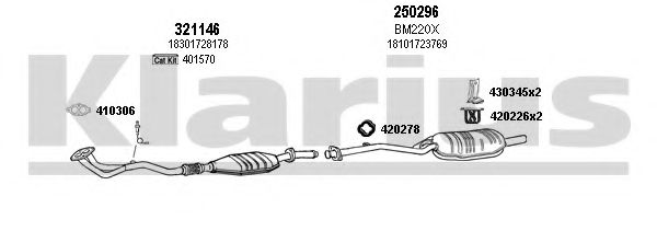 060125E KLARIUS Exhaust System