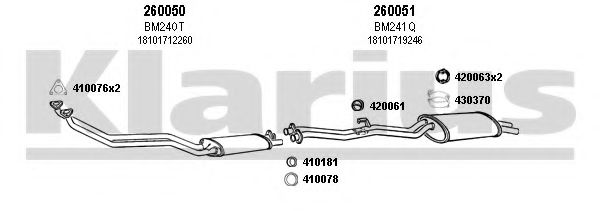 060129E KLARIUS Exhaust System